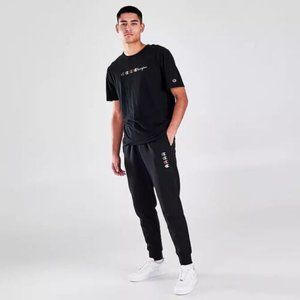 CHAMPION MEN'S TRIPLE LOGO JOGGER PANTS P6559590  NEW with TAGS
